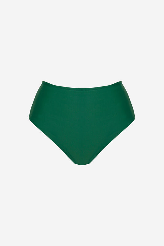 High Waisted Bottom - Emerald