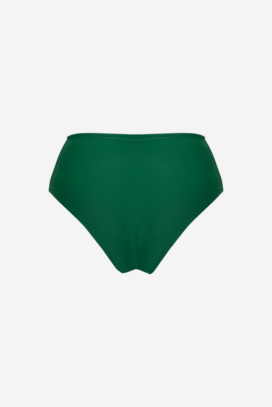 High Waisted Bottom - Emerald