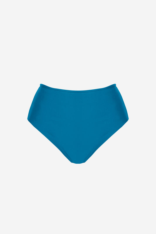 High Waisted Bottom - Cobalt