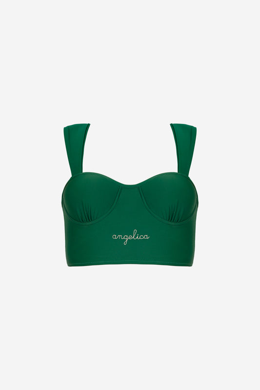 Balconette Bikini Top - Emerald