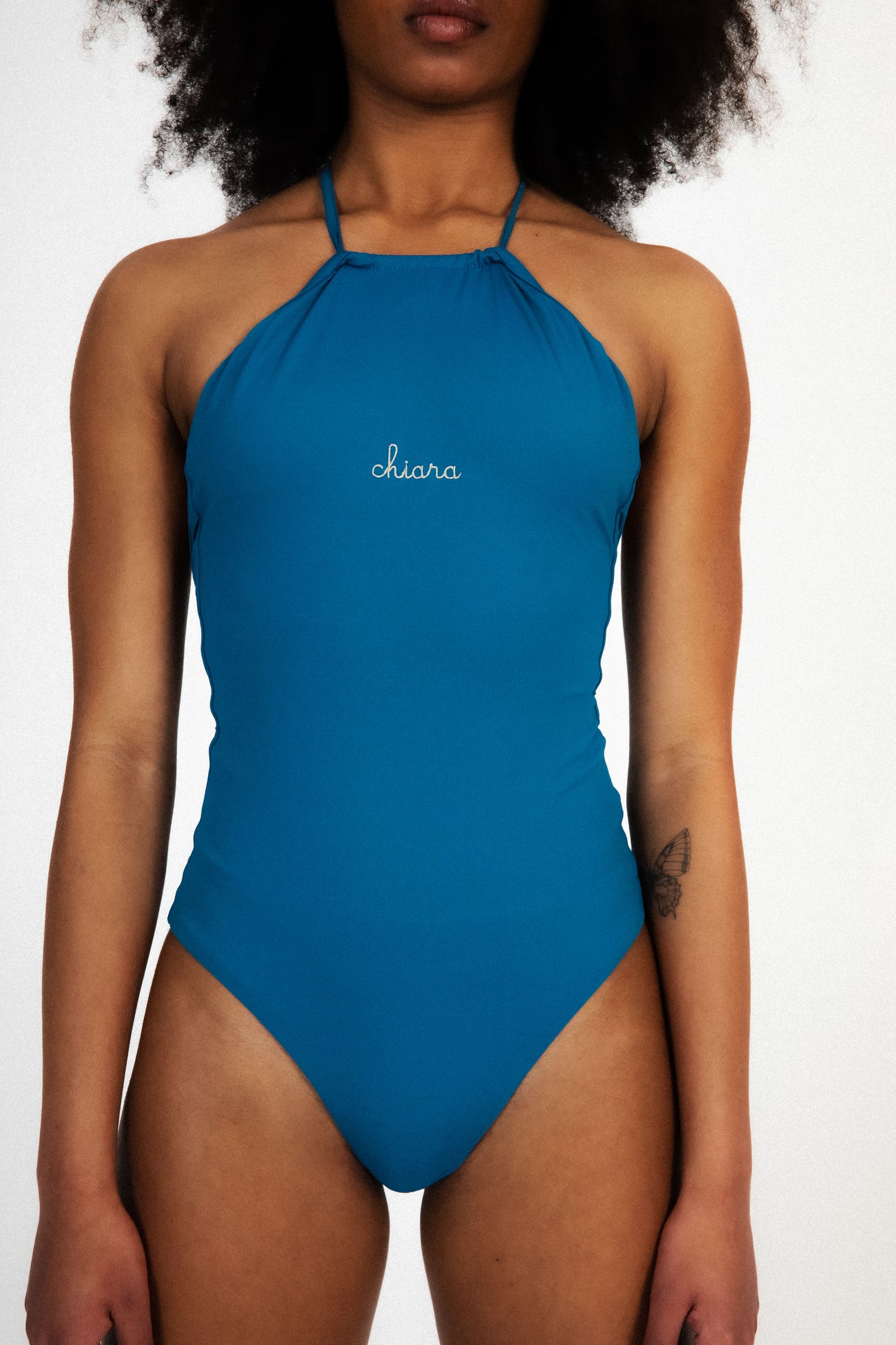 Laced One Piece - Cobalt