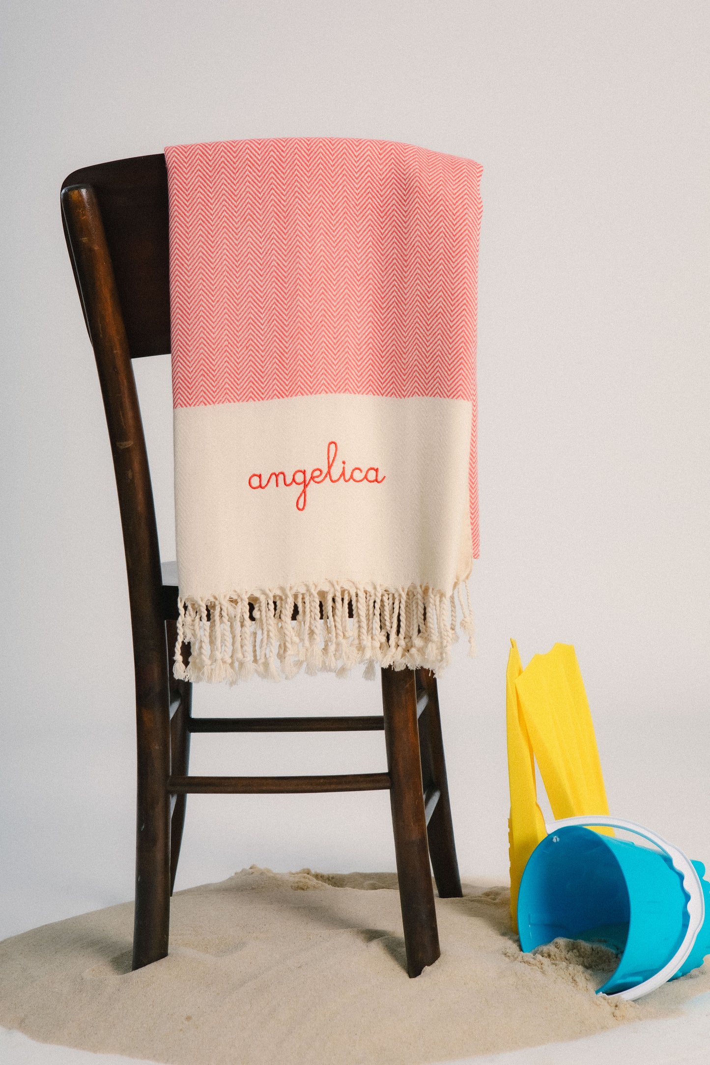 Cotton Towel - Coral