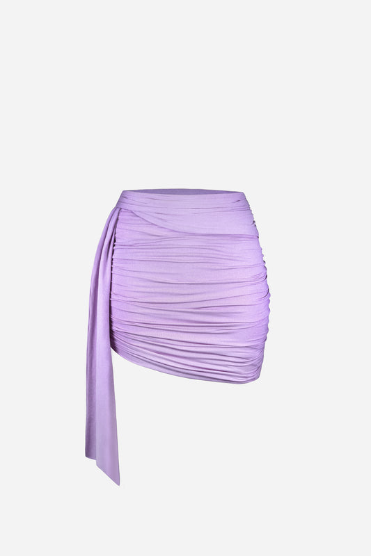 Sporty Mini Skirt - Lilac