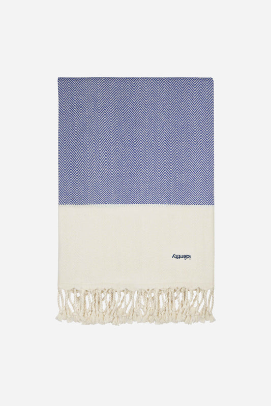 Telo Mare in Cotone - Blu navy