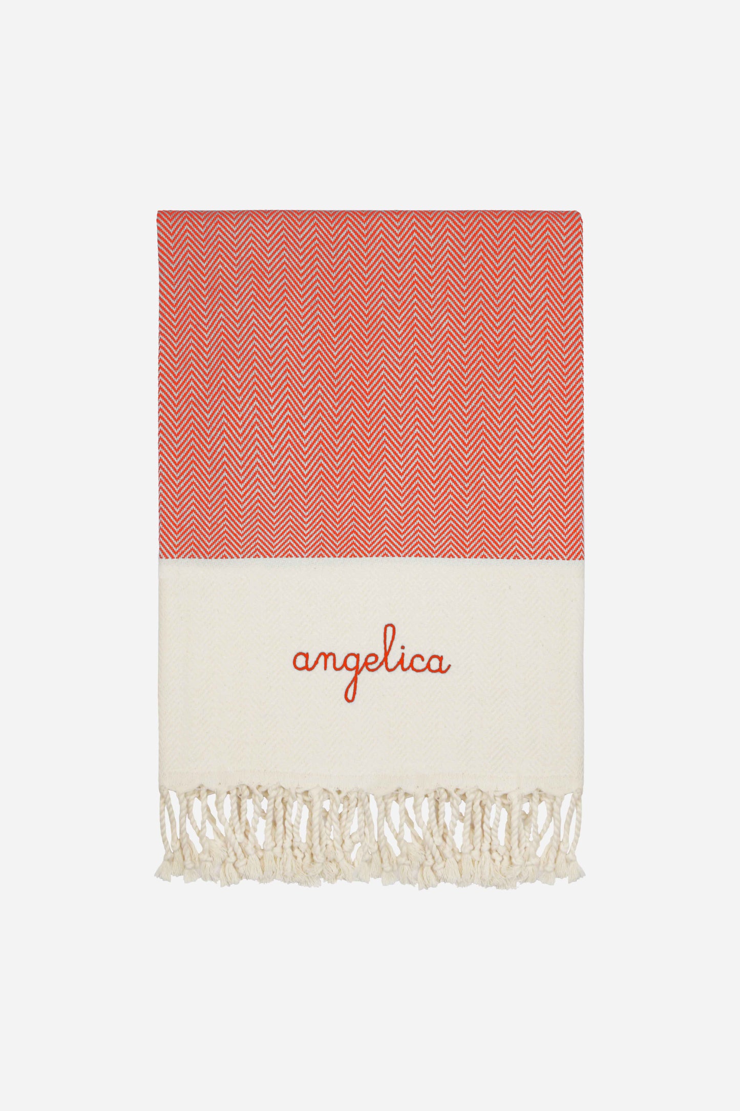 Cotton Towel - Coral