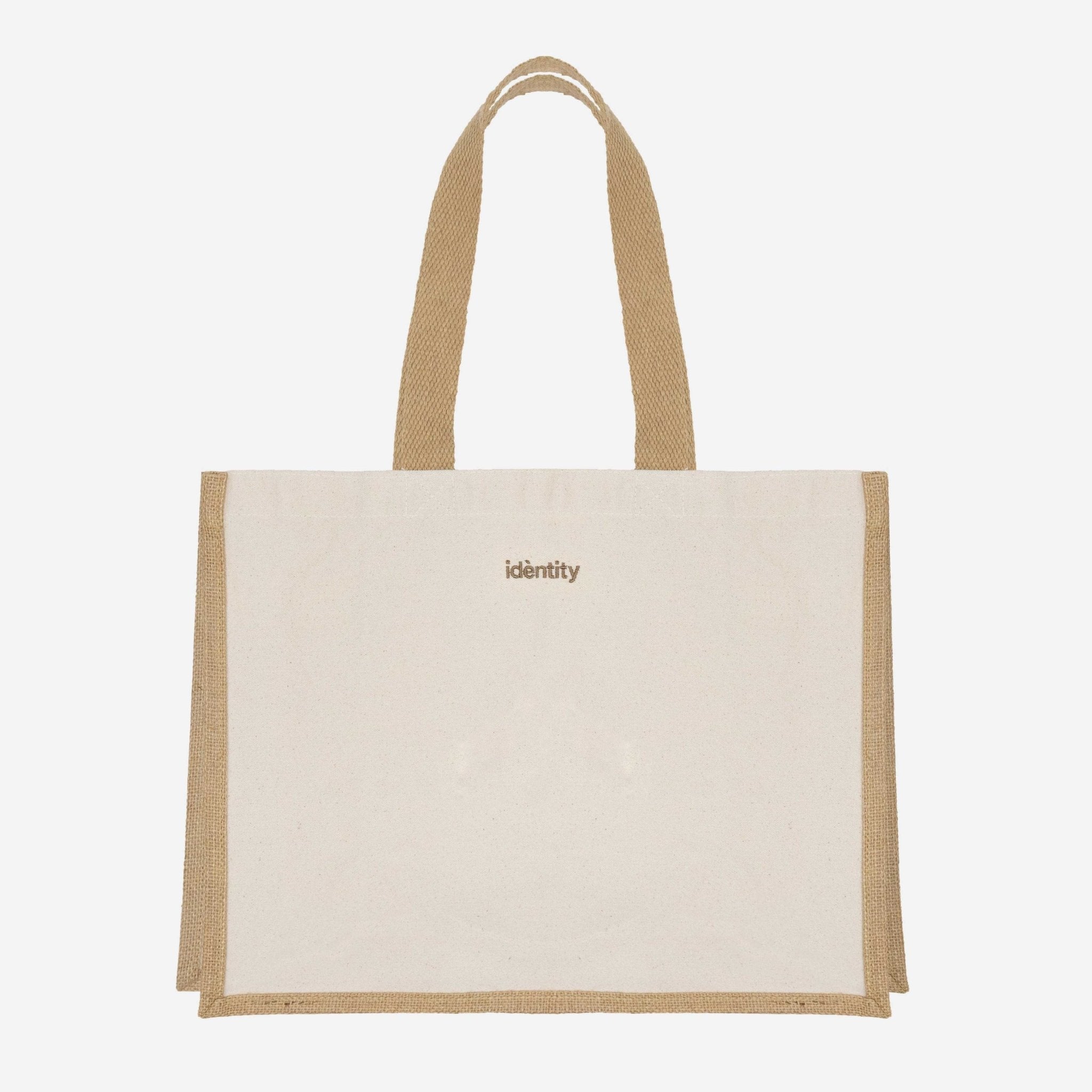 Borsa Tote in Cotone - Naturale - IDENTITY