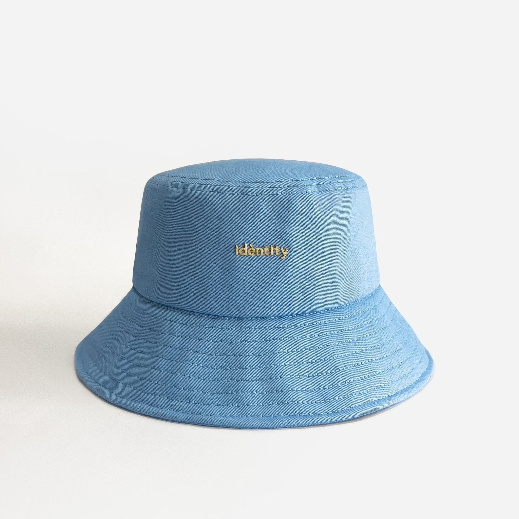 Cappello Bucket in Tela - Azzurro - IDENTITY