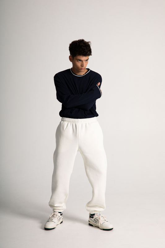 Tsinghua Track Pants - Natural