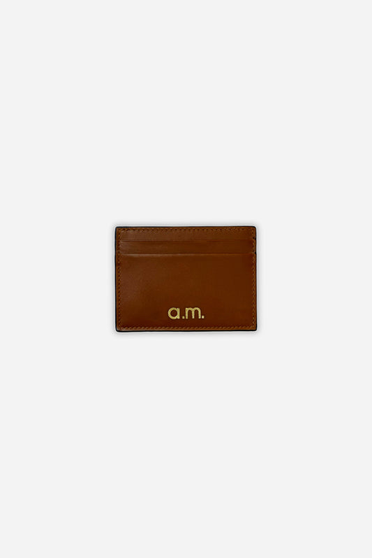 Leather Cardholder - Brown