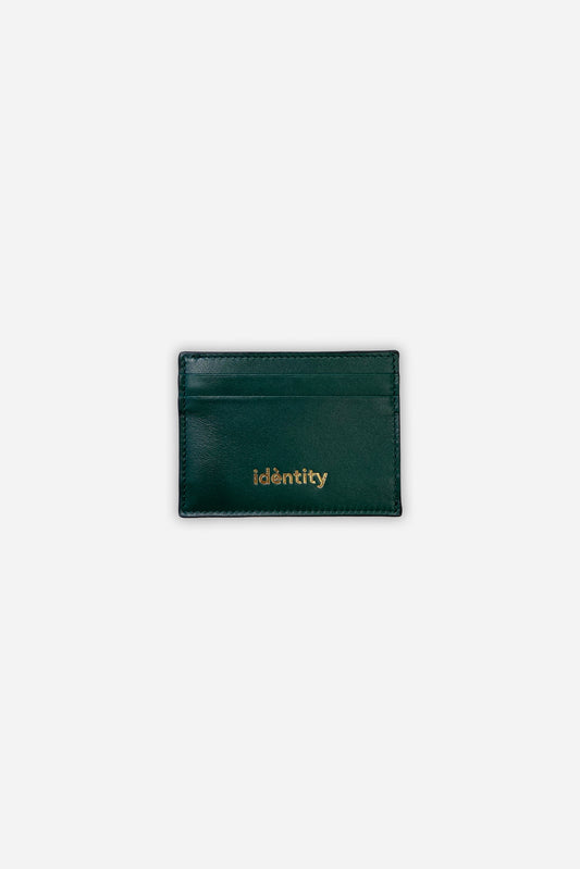 Leather Cardholder - Green