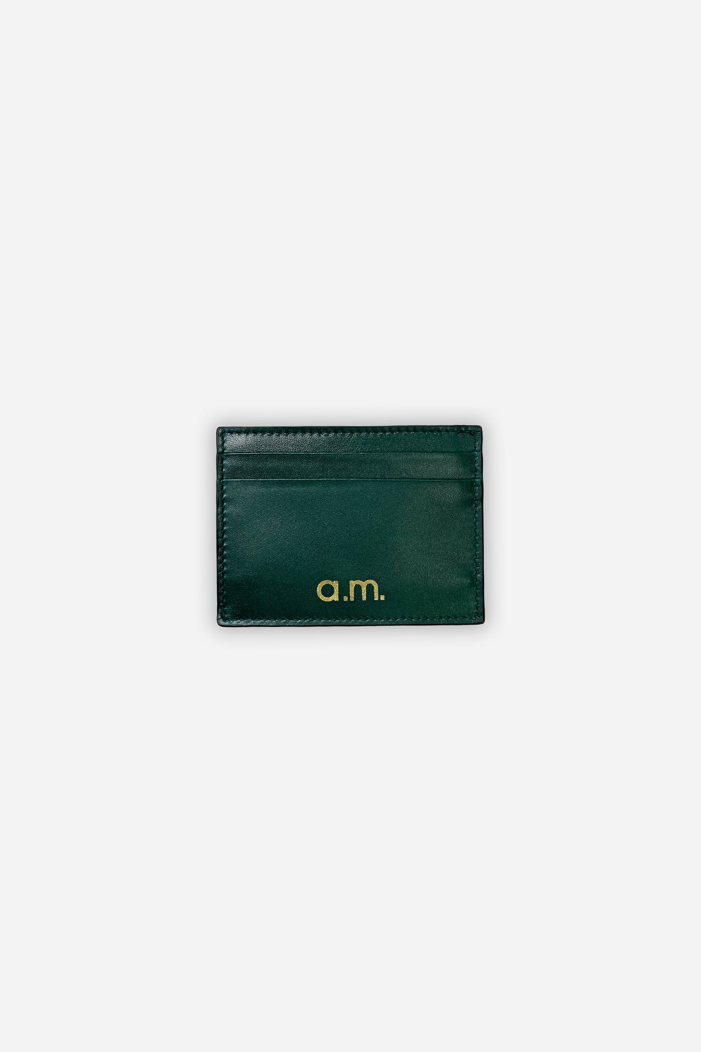 Leather Cardholder - Green