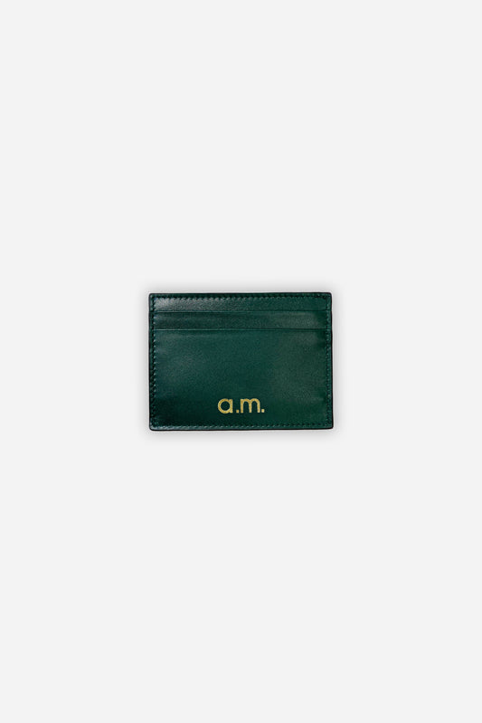Leather Cardholder - Green